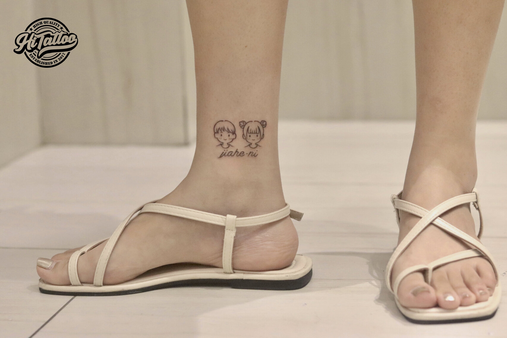 亲子纹身👶🏻儿女双全也太幸福了吧