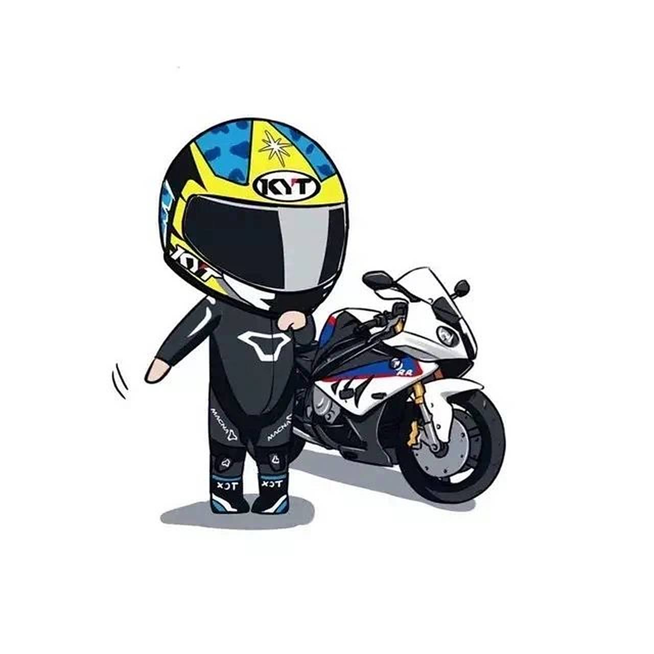 q版机车头像|卡通头像 再来一组可可爱爱机车头像～ q版机车头像