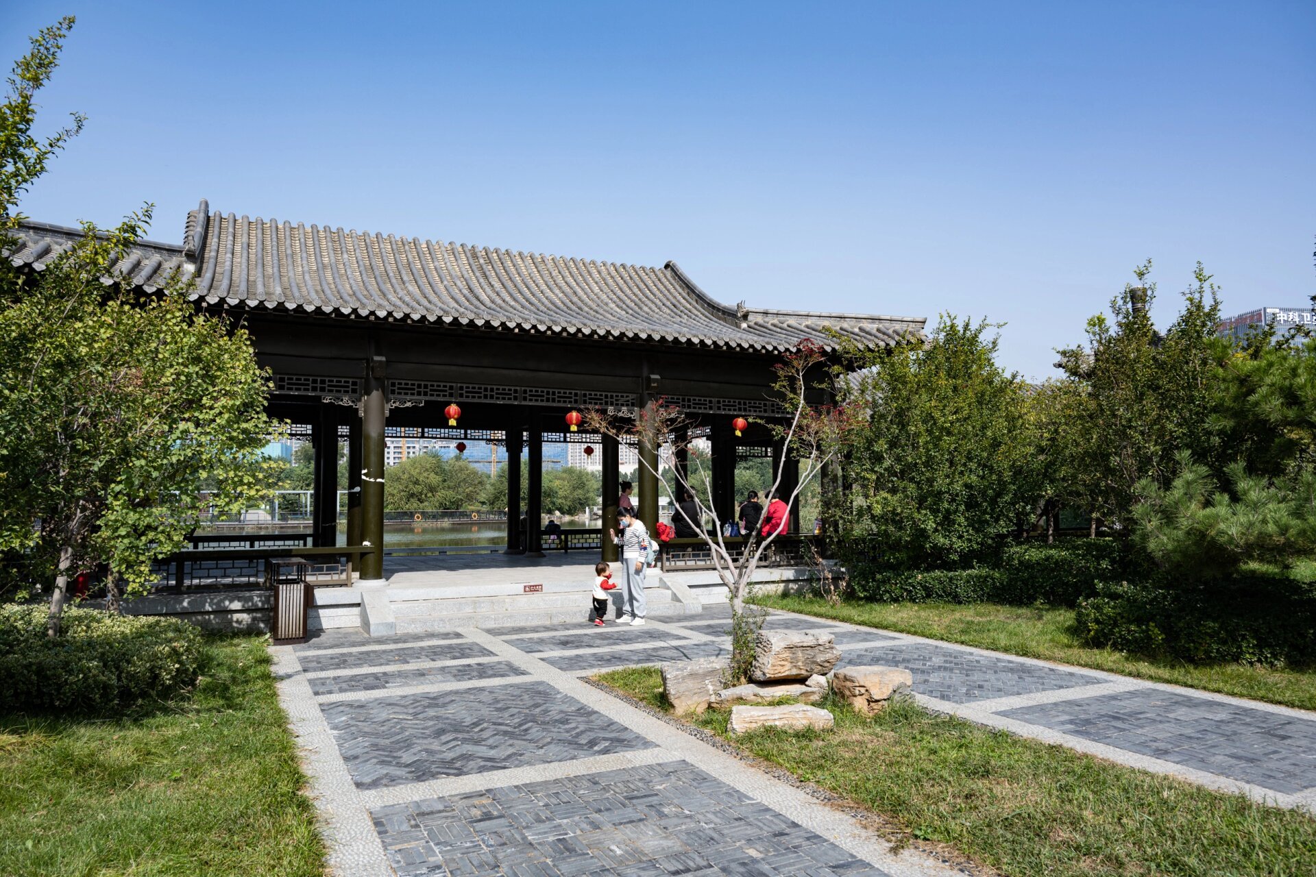 济南小众公园——云锦湖(北湖) 记得这个湖20年前就有规划 当时甚至