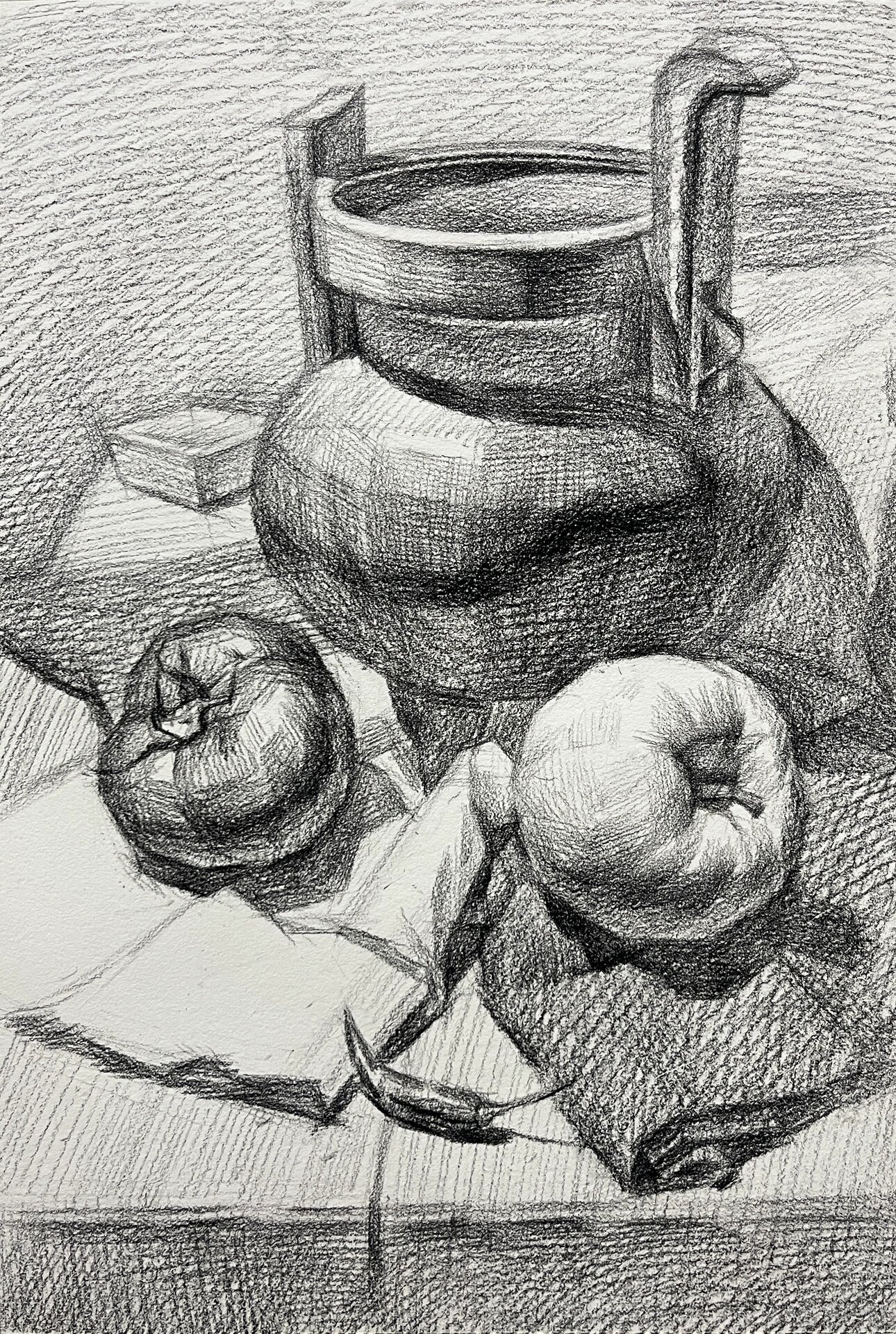 零基础素描静物步骤