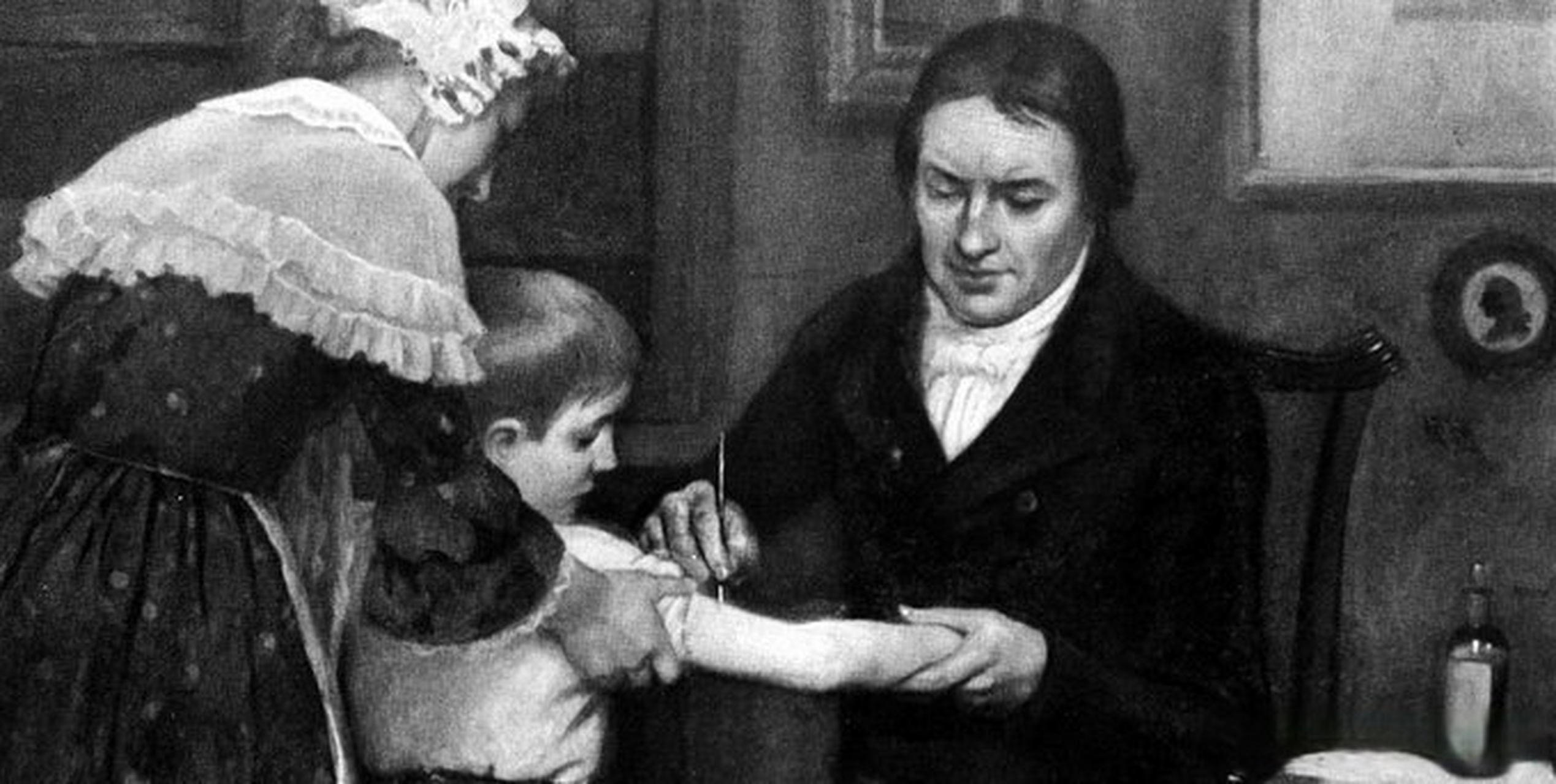 年的今天,爱德华·詹纳 (edward jenner) 成功接种了第一次天花疫苗