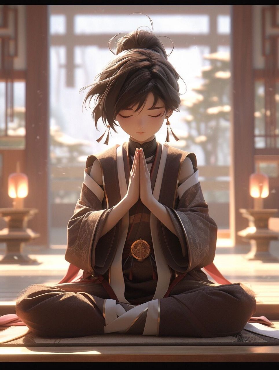 【男生头像】打坐冥想头像,佛系男生  男生版,打坐头像.