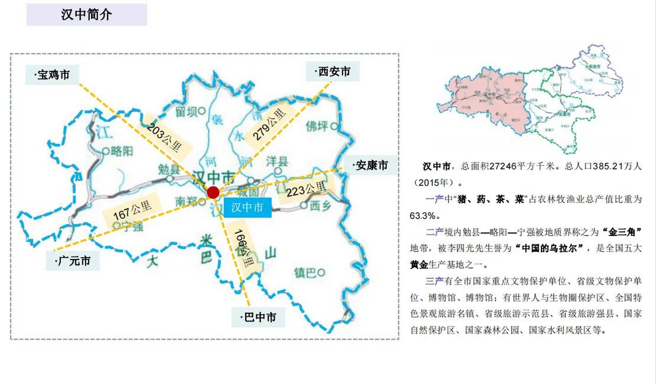 陕南指的是陕西省秦岭以南的三个城市商洛市,安康市,汉中市,"三个山水