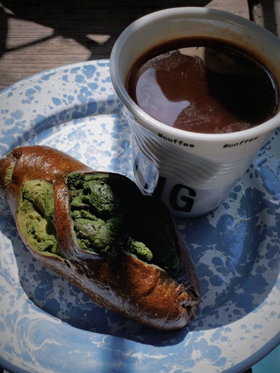 最近胃口不强 就来一个专属抹茶碱水叭 mochamocha会让自己开心[期待]