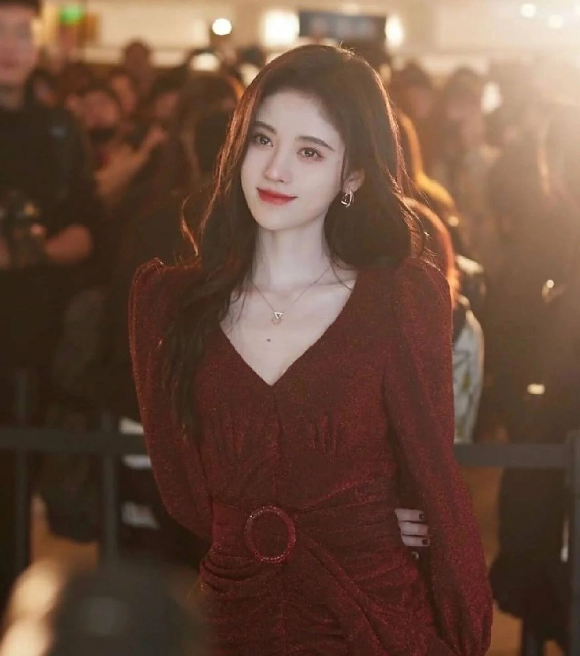 鞠婧祎稀有照片,注意,黑粉勿进