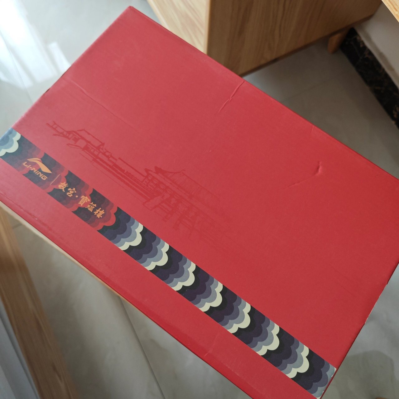 故宫宝蕴楼联名款 全新出 李宁女鞋故宫宝蕴楼联名款001征程运动鞋38