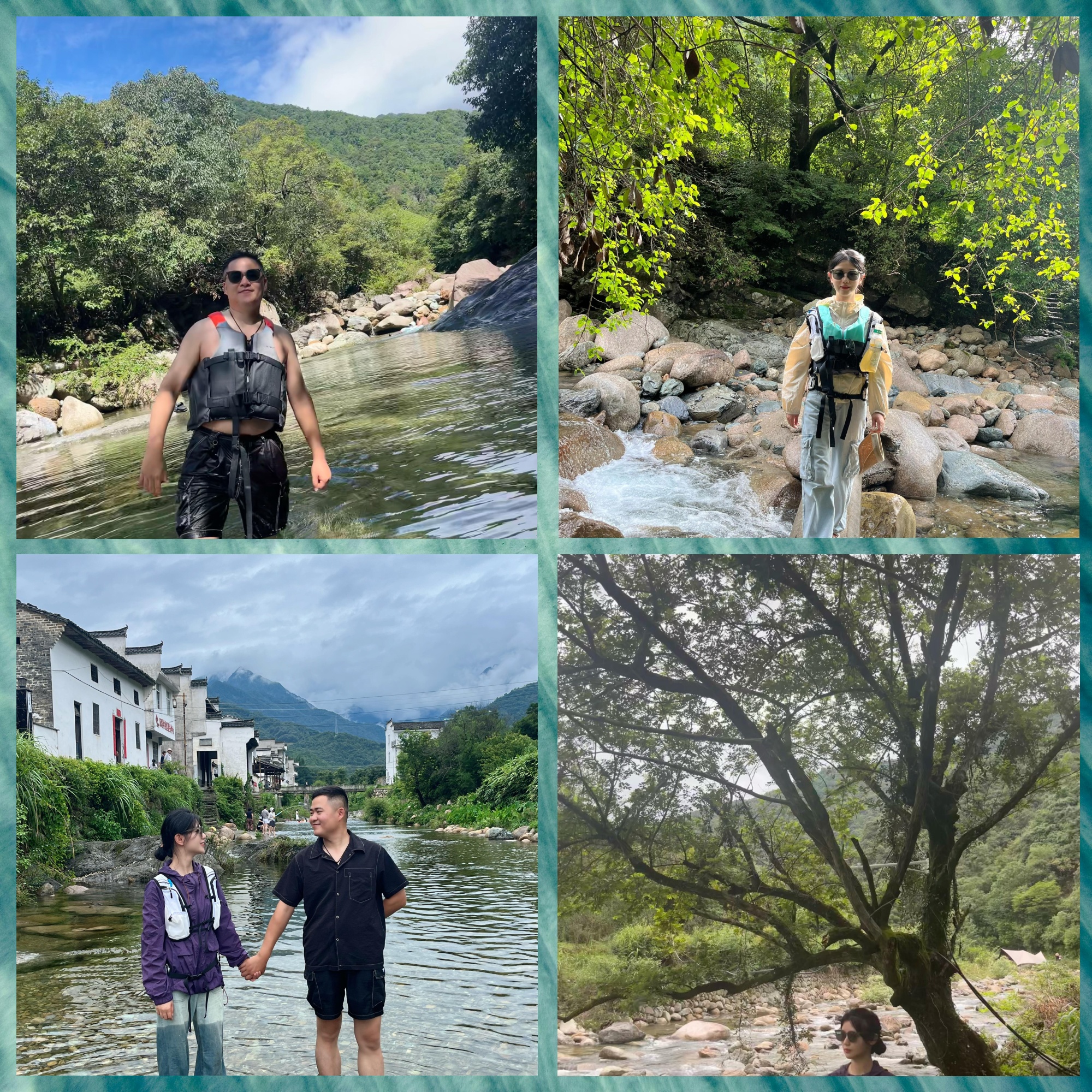 历溪古村玻璃水溯溪奇观绝美仙境