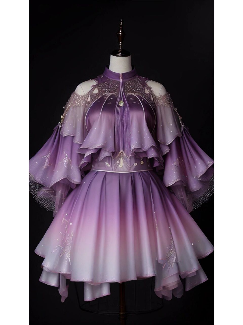 你们喜欢的紫色系列裙子