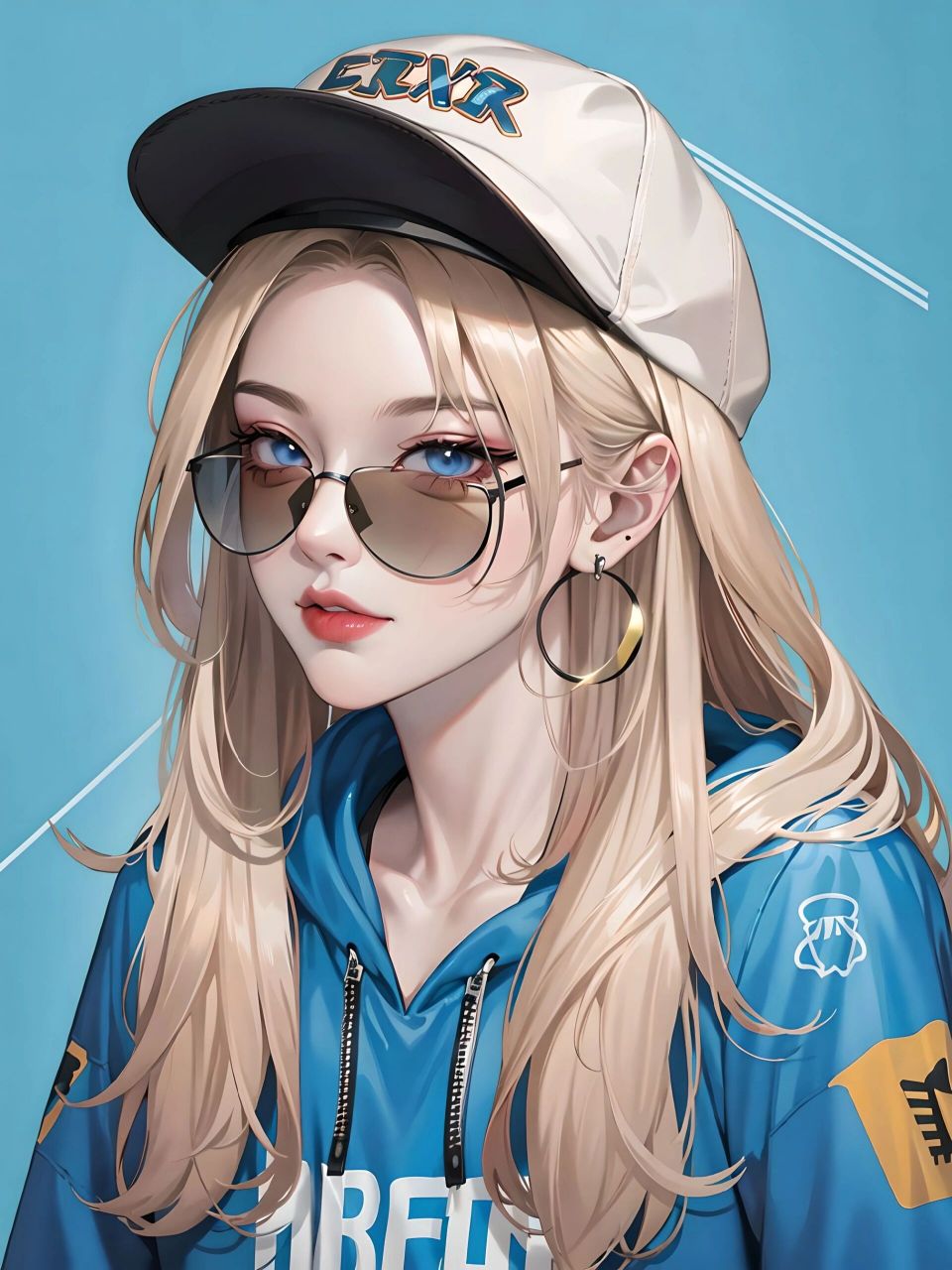 金发甜酷女生 还有好多图图没有发09大家喜欢哪种风格呀