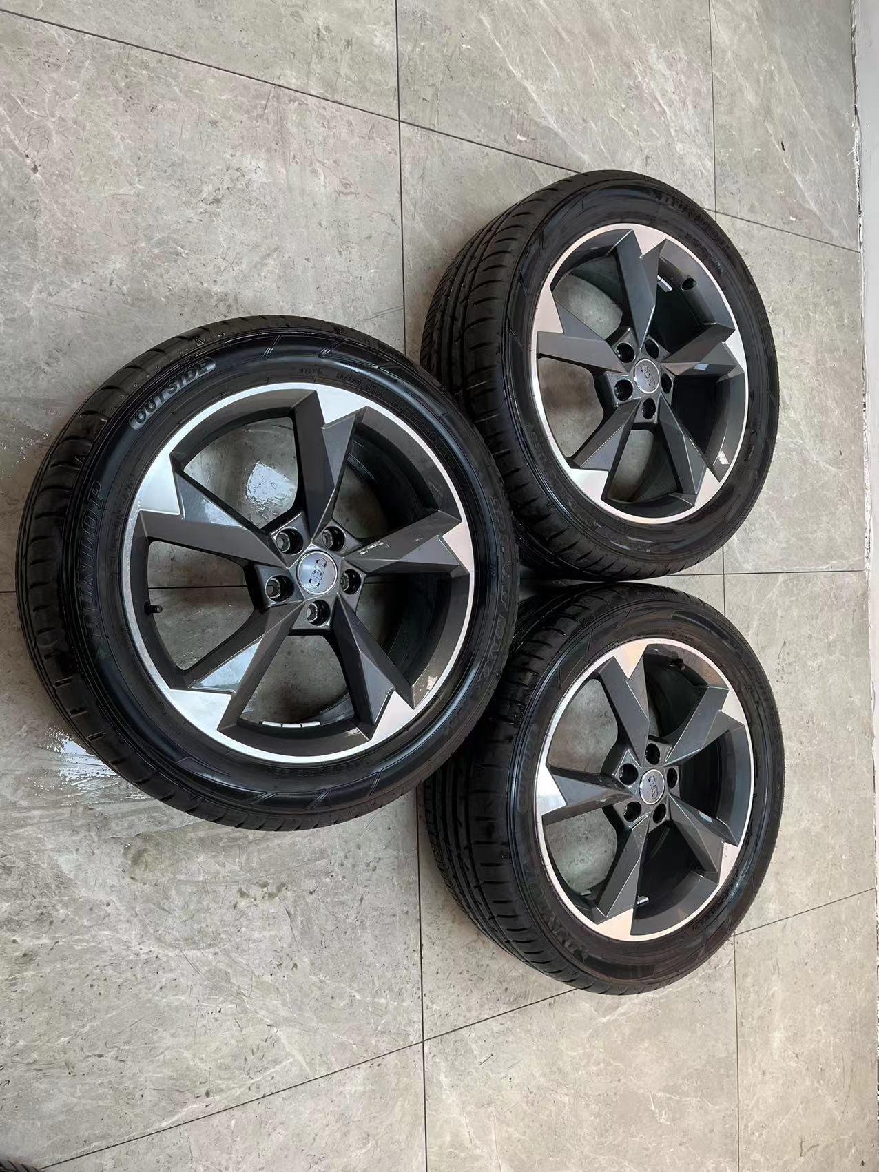 19寸奥迪q3轮毂19寸原厂轮毂 21款奥迪q3 时尚动感型轮毂 原厂全新