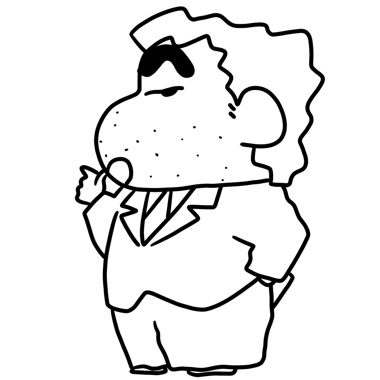 小新! cos广志小新的形象很有名啦～画起来也非常简单!