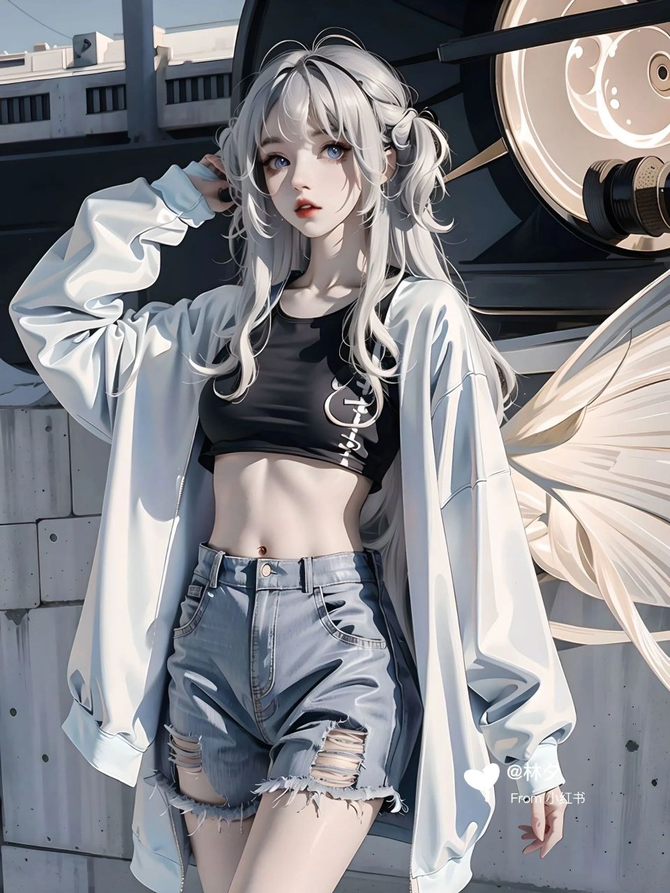 甜酷少女丨背心77短裤,拽姐夏日必备