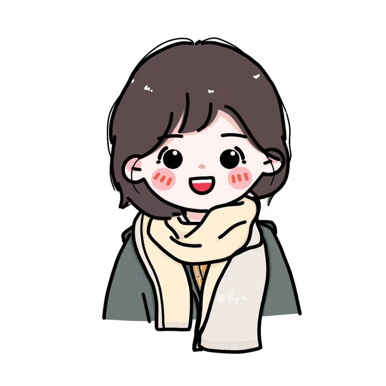 可爱卡通头像|哪款短发是你的菜? 为你喜欢的短发投票吧!