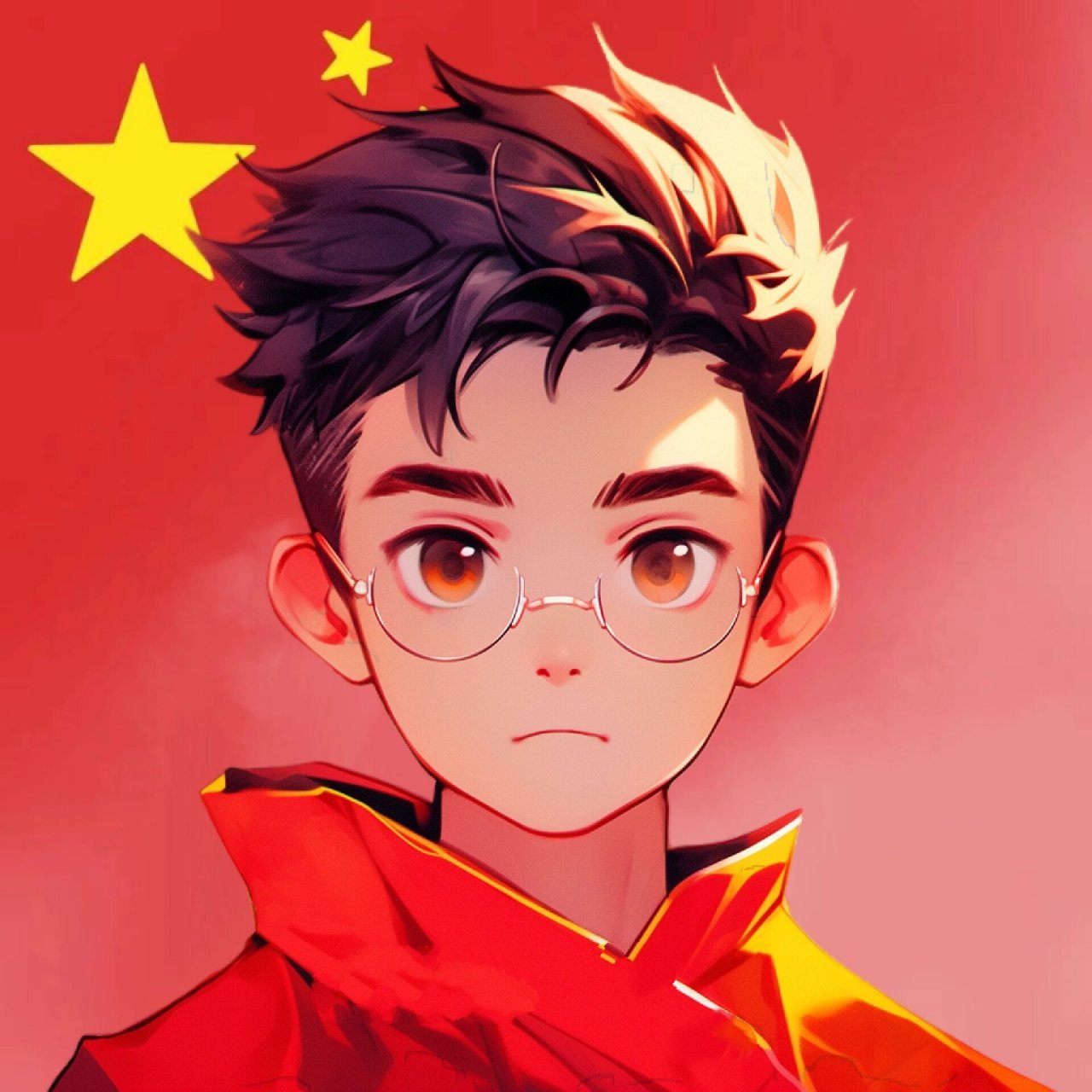 97国庆节红旗头像高清原图分享7515