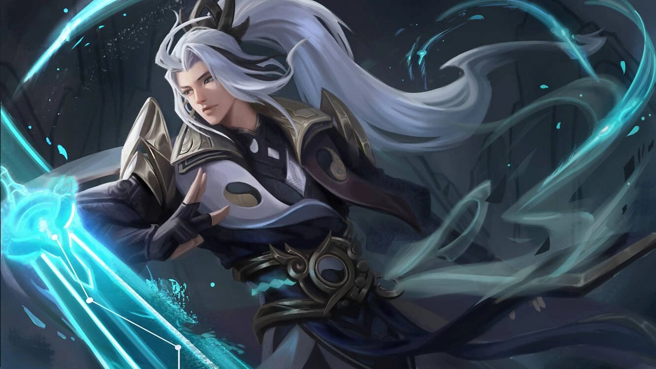 【王者荣耀】诸葛亮-鹤羽星尊皮肤 横插美宣练习