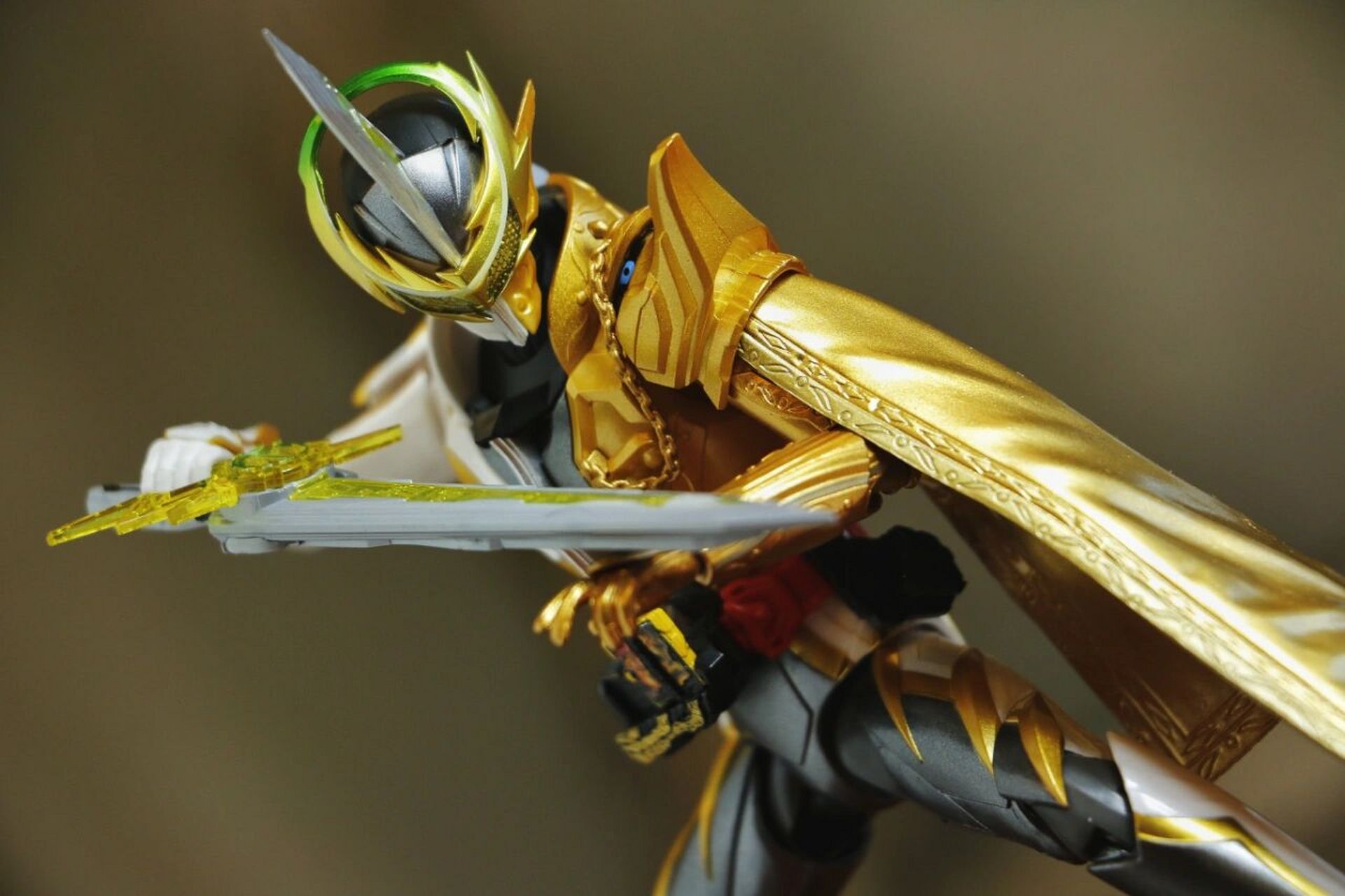 假面骑士黄雷 雷剑 阿拉丁 shf #假面骑士