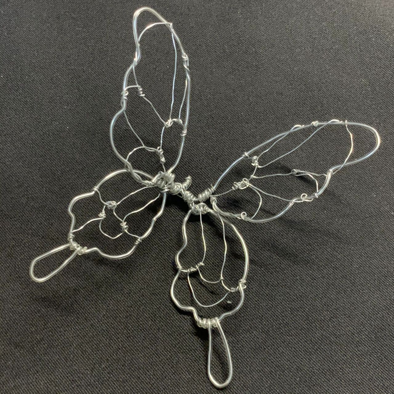 用铁丝扭个蝴蝶吧 手艺人2.