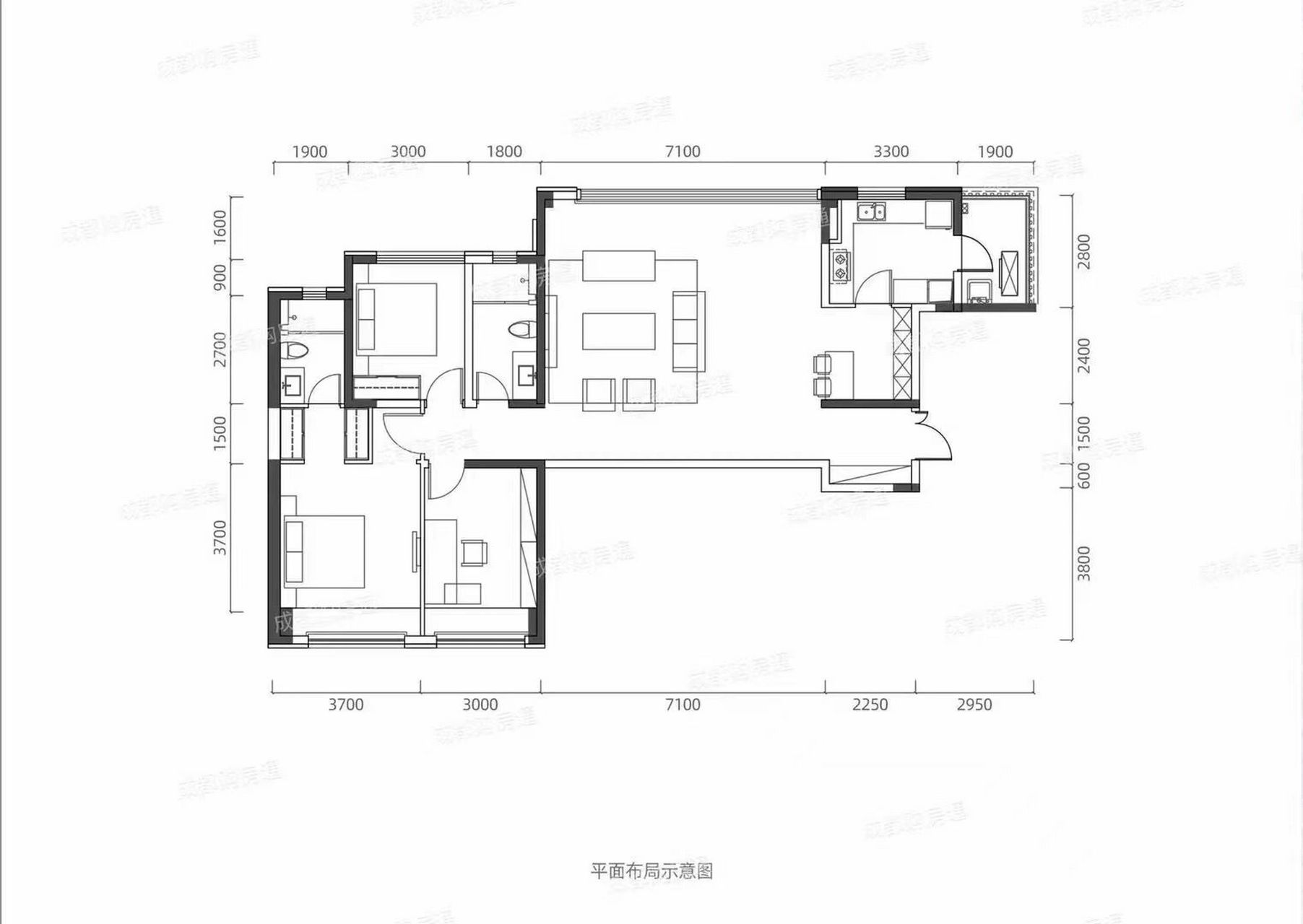 无锡华润悦玺户型图图片