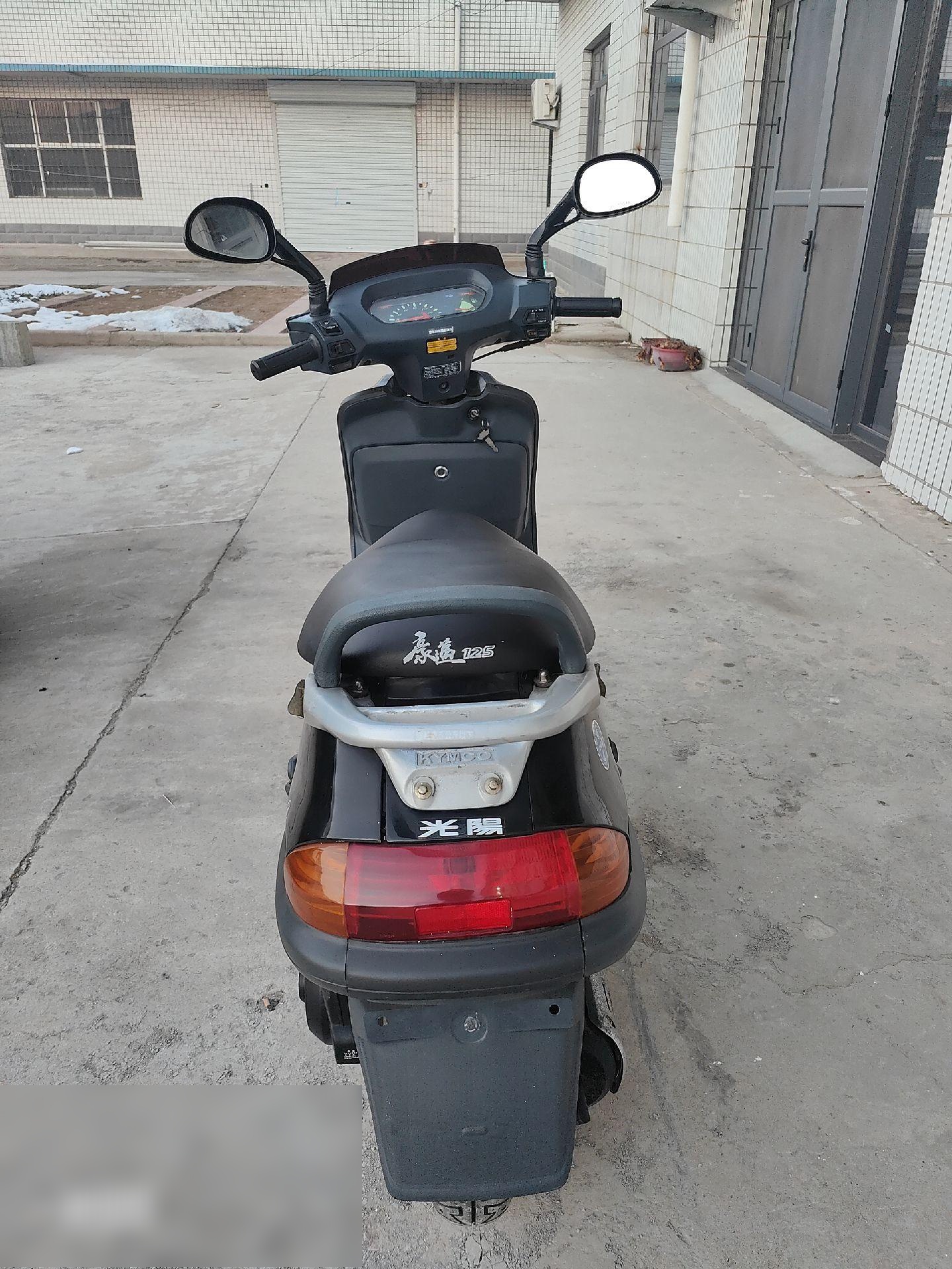 全新库存光阳豪迈125库存没加油.孤品仅此一台了