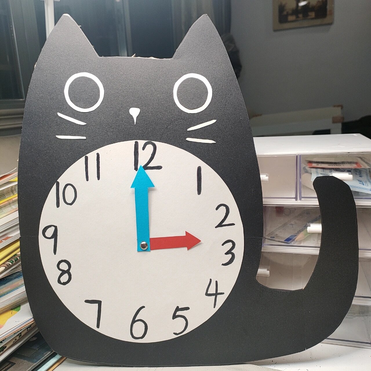 创意手工时钟钟面