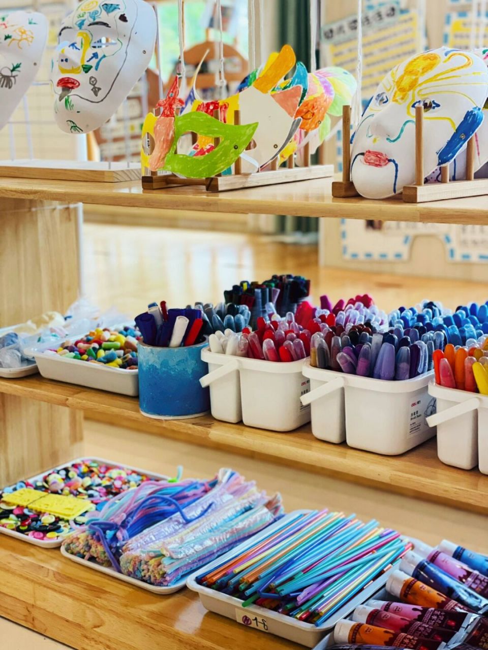 美工区材料投放96 大班