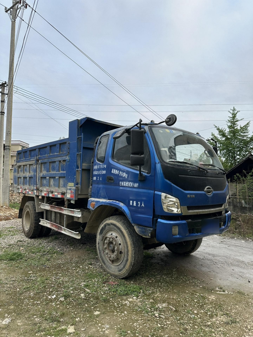 2016年12月的极品时骏斯卡特,都匀蓝牌个人户,潍柴4108,法士特8挡,153