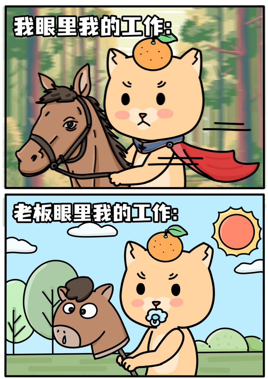 生活搞笑表情包打工人上班