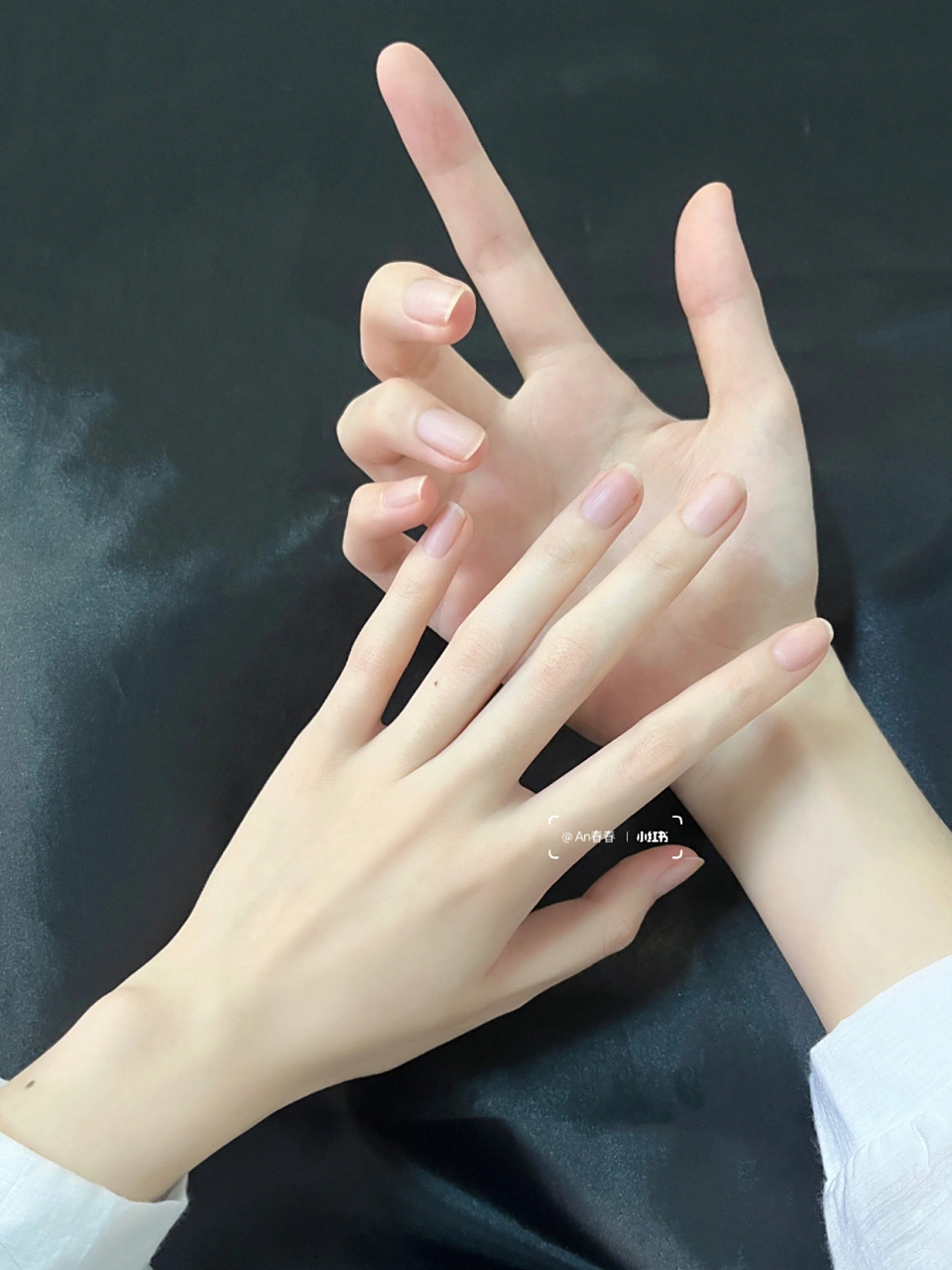 手控|手是女孩子的第二张脸 就手长的还行