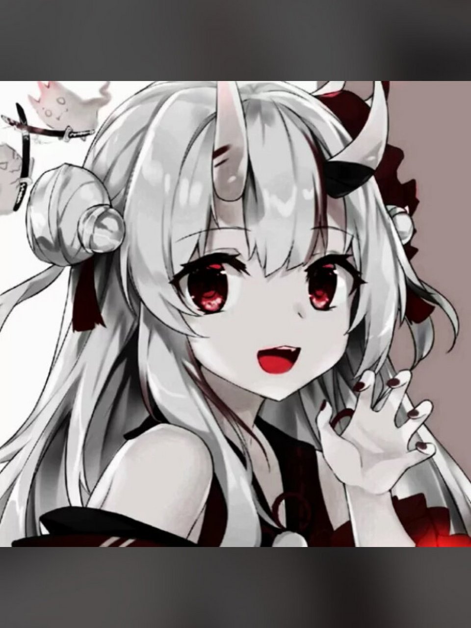 霸气女生头像动漫  黑暗系列