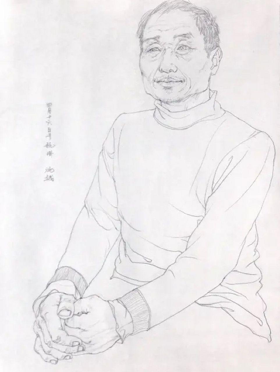 沈越老师速写作品欣赏～ 沈越老师简介 安徽铜陵人; 一线美考教学4年