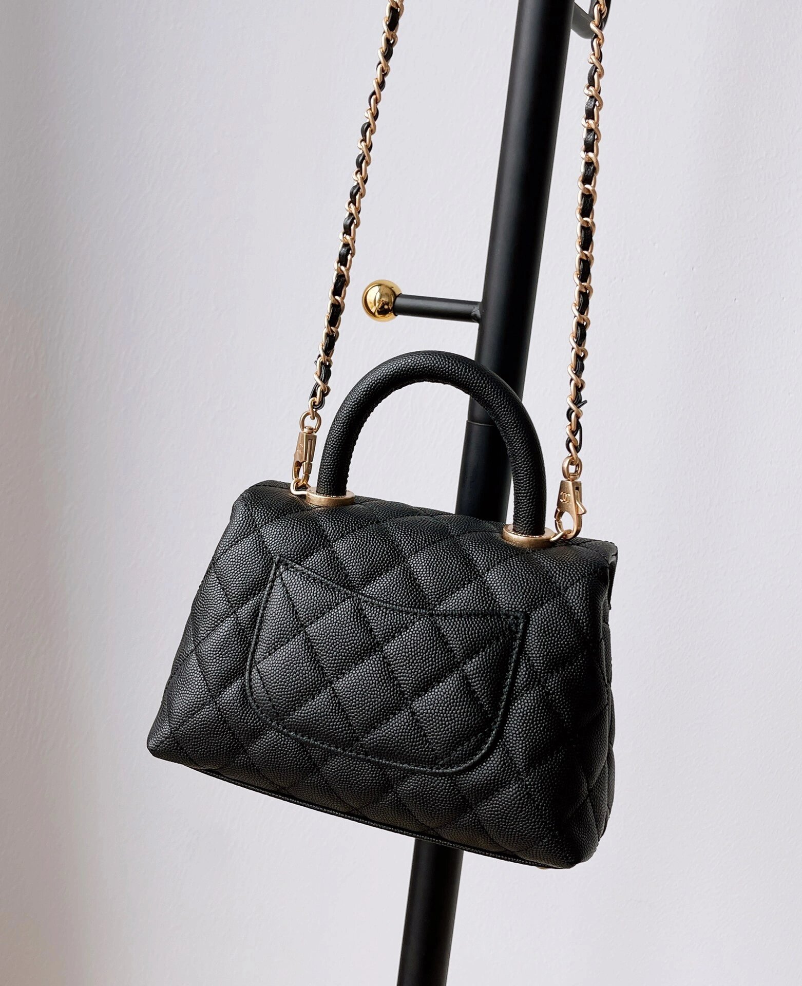 chanel憨豆包包 chanel coco handle mini"憨豆"包来啦!