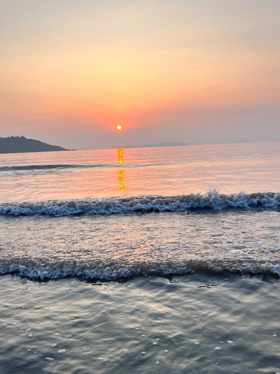 p125 玉环坎门沙滩 风景优美适合拍照 清晨的大海和傍晚的余晖都特别
