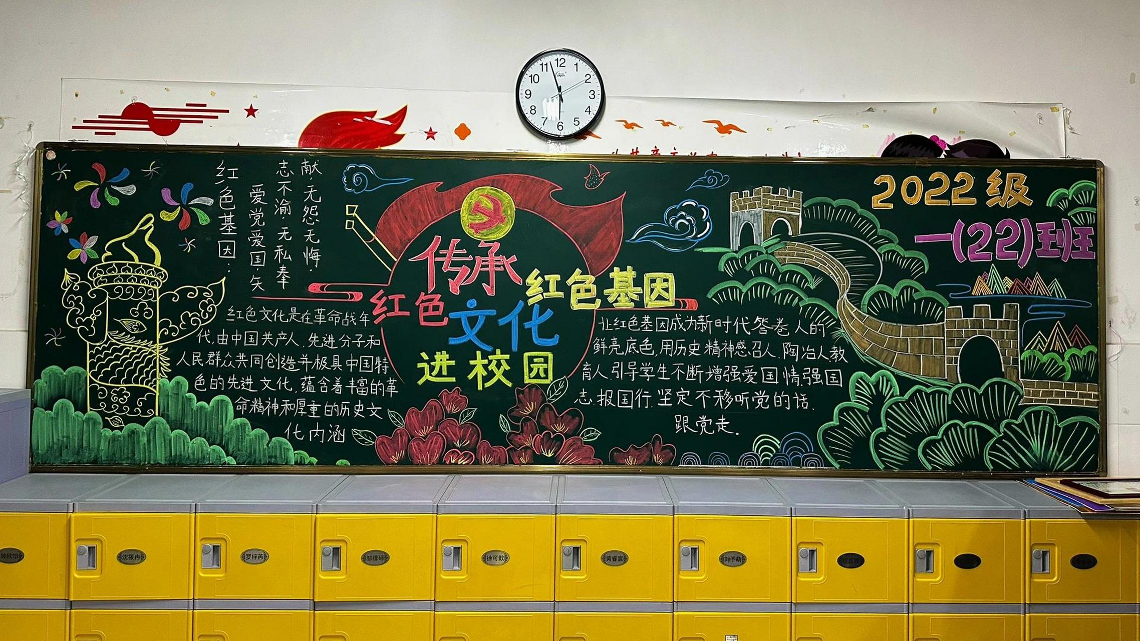 红色文化,红色主题黑板报分享 红色文化,红色主题黑板报分享