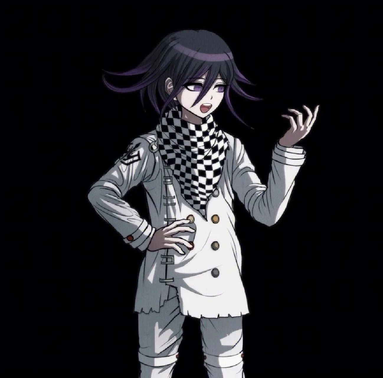 day32 每天认识一位帅哥美女 名字:王马小吉 登场作品:游戏《新弹丸论