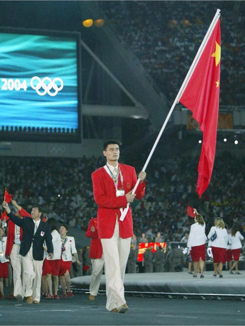1984年洛杉矶奥运会旗手王立彬 1988年汉城奥运会旗手宋涛他当年的