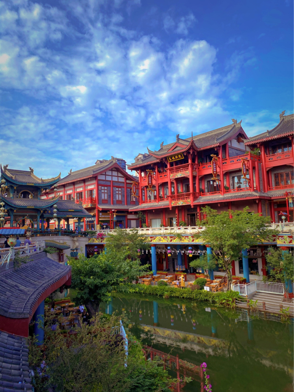 网红打卡地—眉山水街 你们来过了吗?