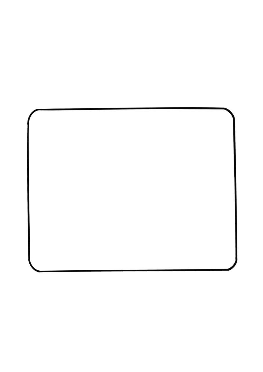 简笔画教程分享 复古电视机