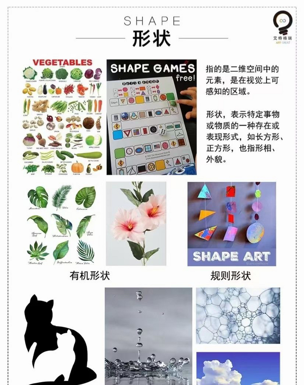 艺术设计七大原则 七大审美要素: 造型:1:统一与对比 色彩:2:重复与