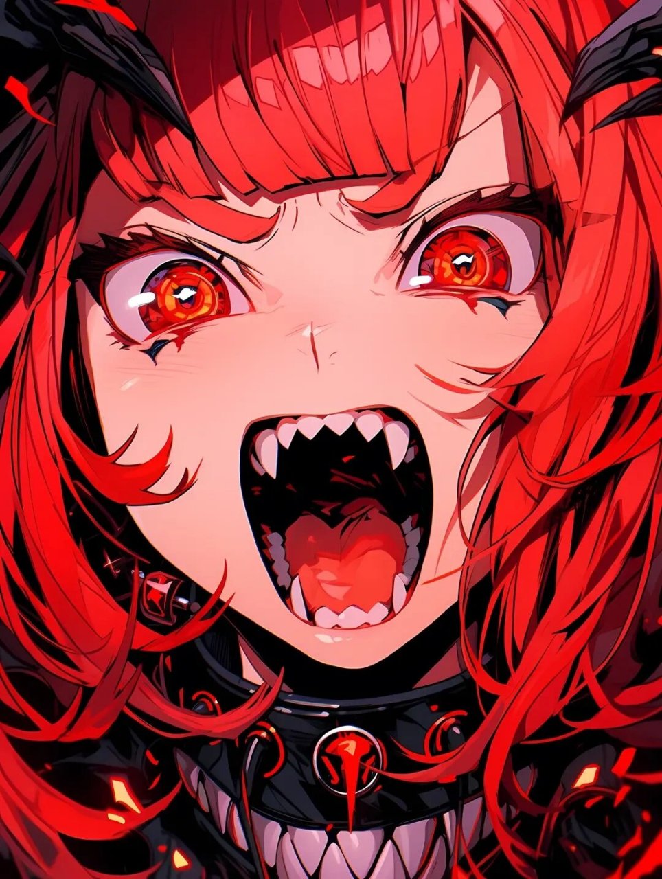 恶魔风高清无水印壁纸 恶魔风#高清壁纸# #恶魔