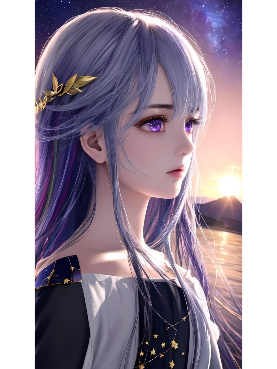 美女8k高清手机壁纸:巧笑倩兮