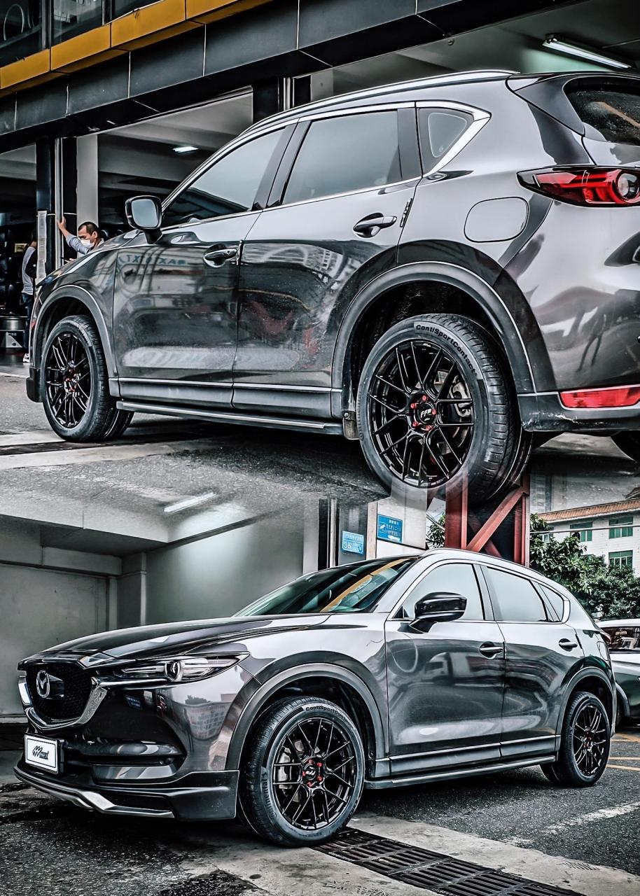 马自达cx5改装mmx轮毂案例ffm旋压.