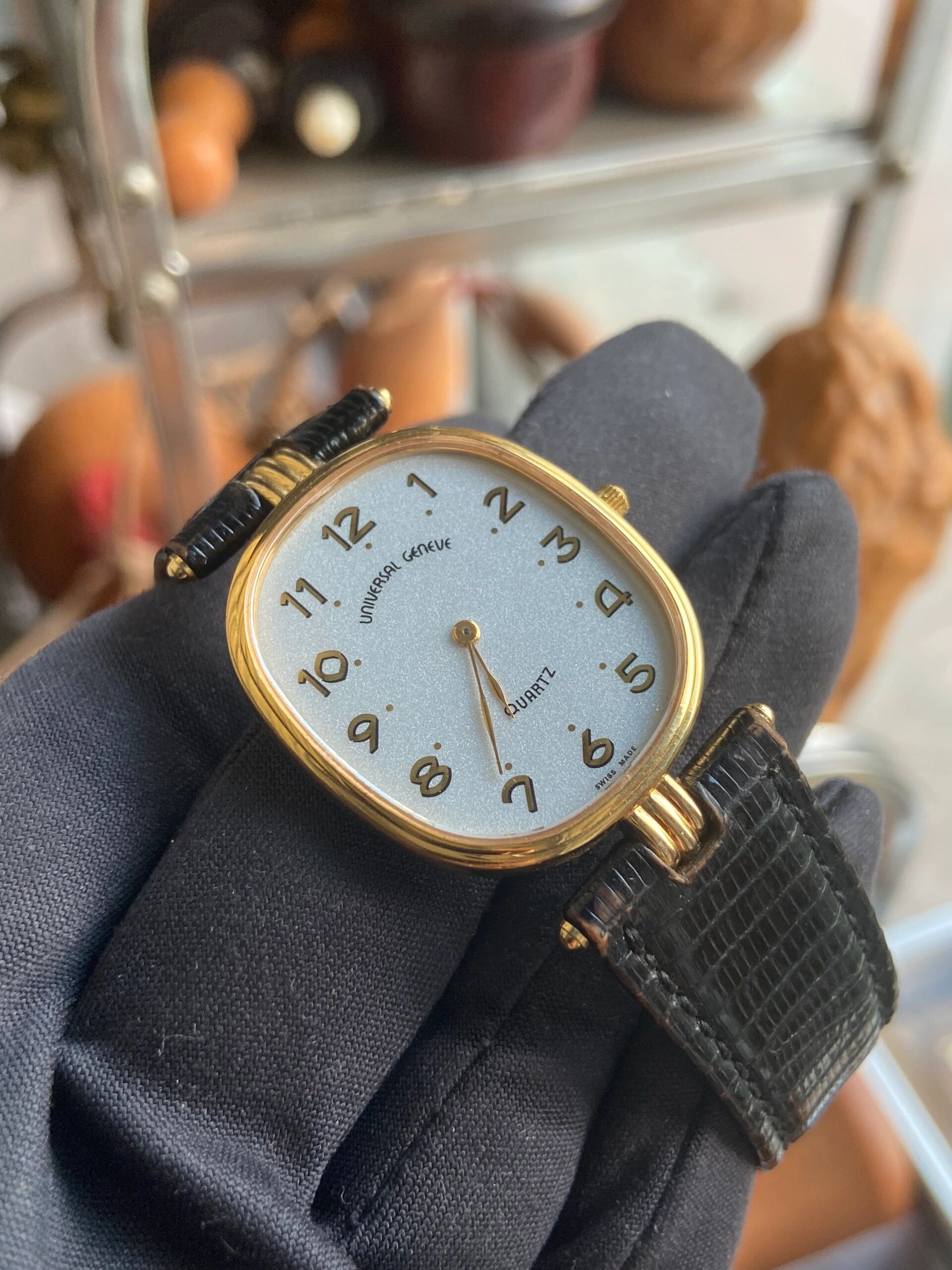 绝版高端瑞士宇宙universalgeneve石英表     宇宙表公司(universal)