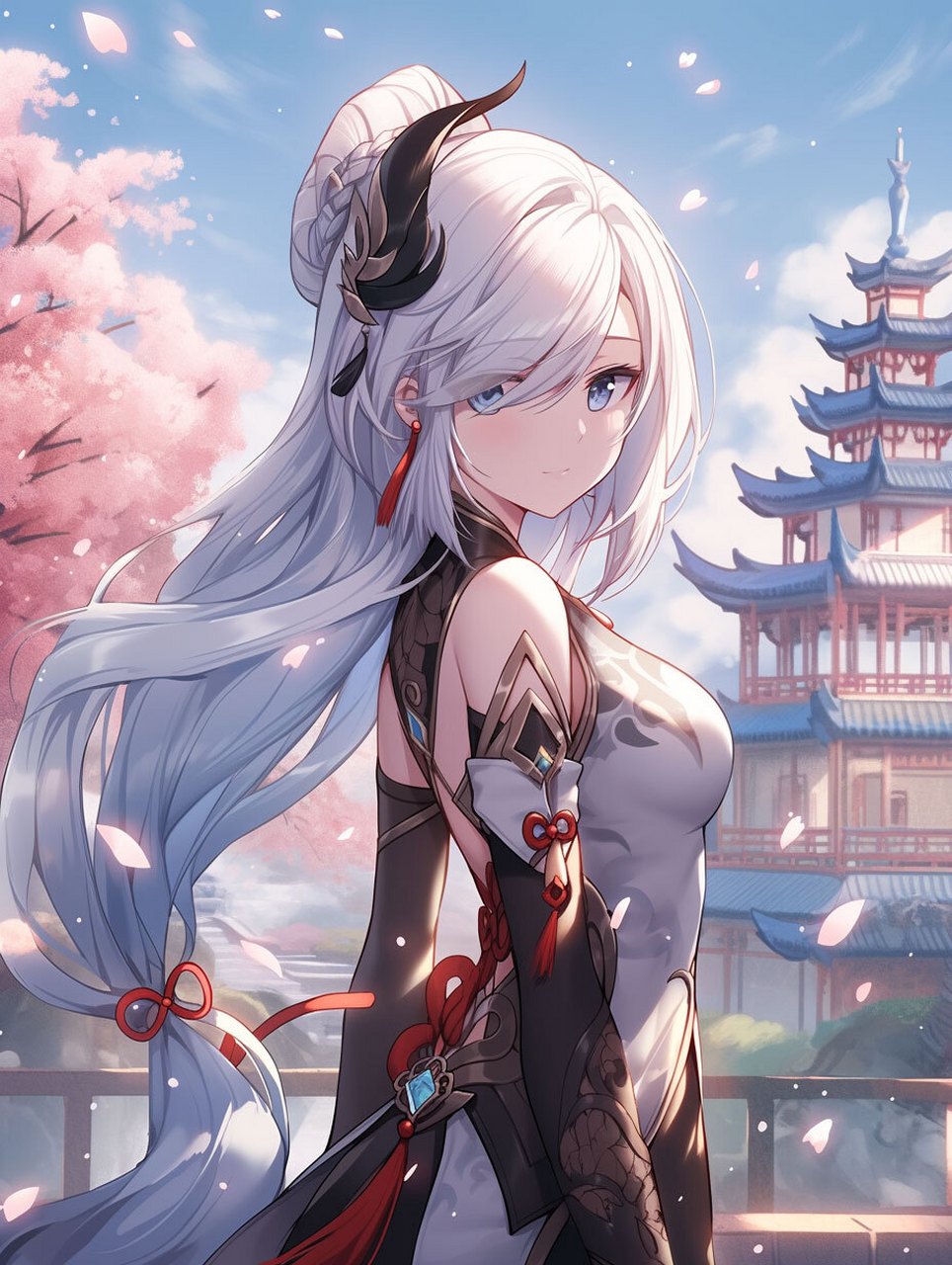 【原神人物】申鹤 | 精品美图 虽为人类之身,却是仙家弟子.