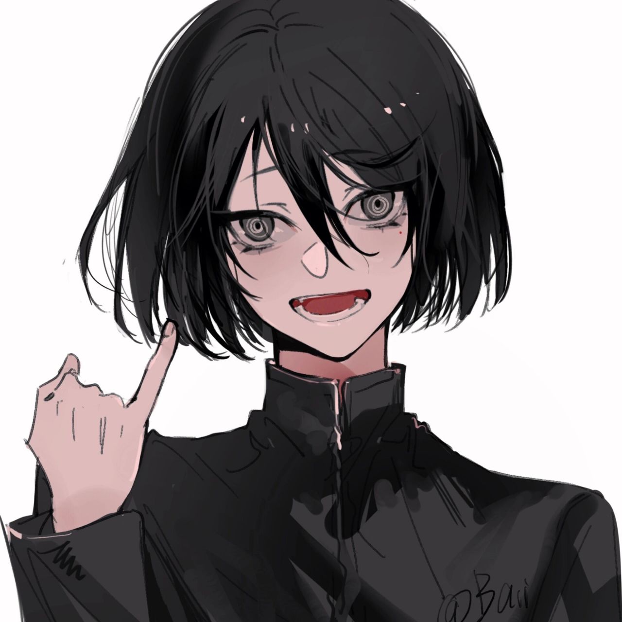 老师说,好孩子不能竖中指