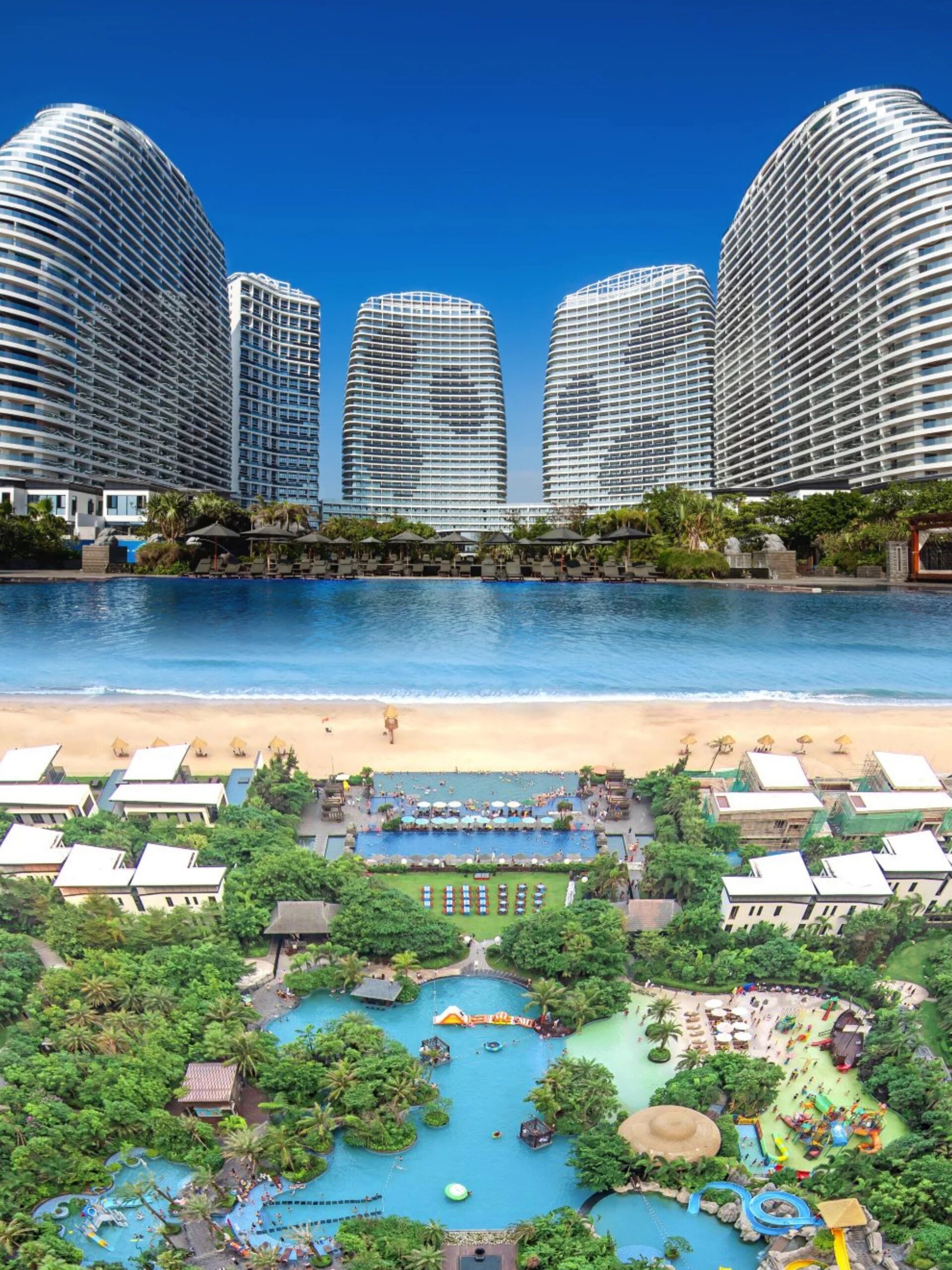 太美了😭双月湾檀悦酒店 🌿全球排名前八的酒店,沿海而建,出门就