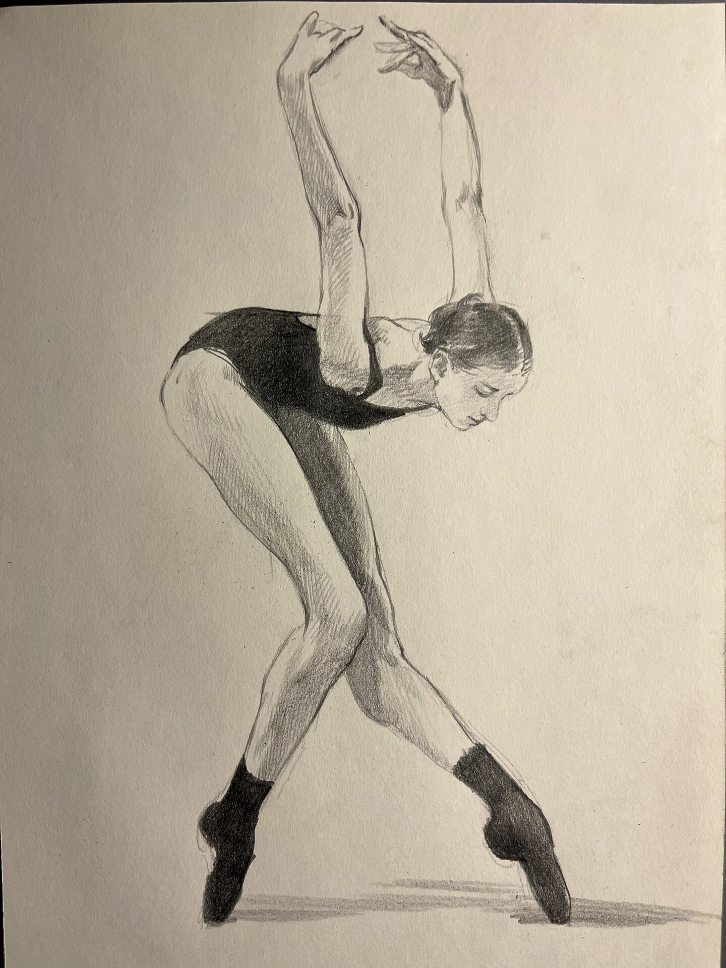 我的《芭蕾少女》速写合集 第二季78 大家更喜欢哪一张呢?