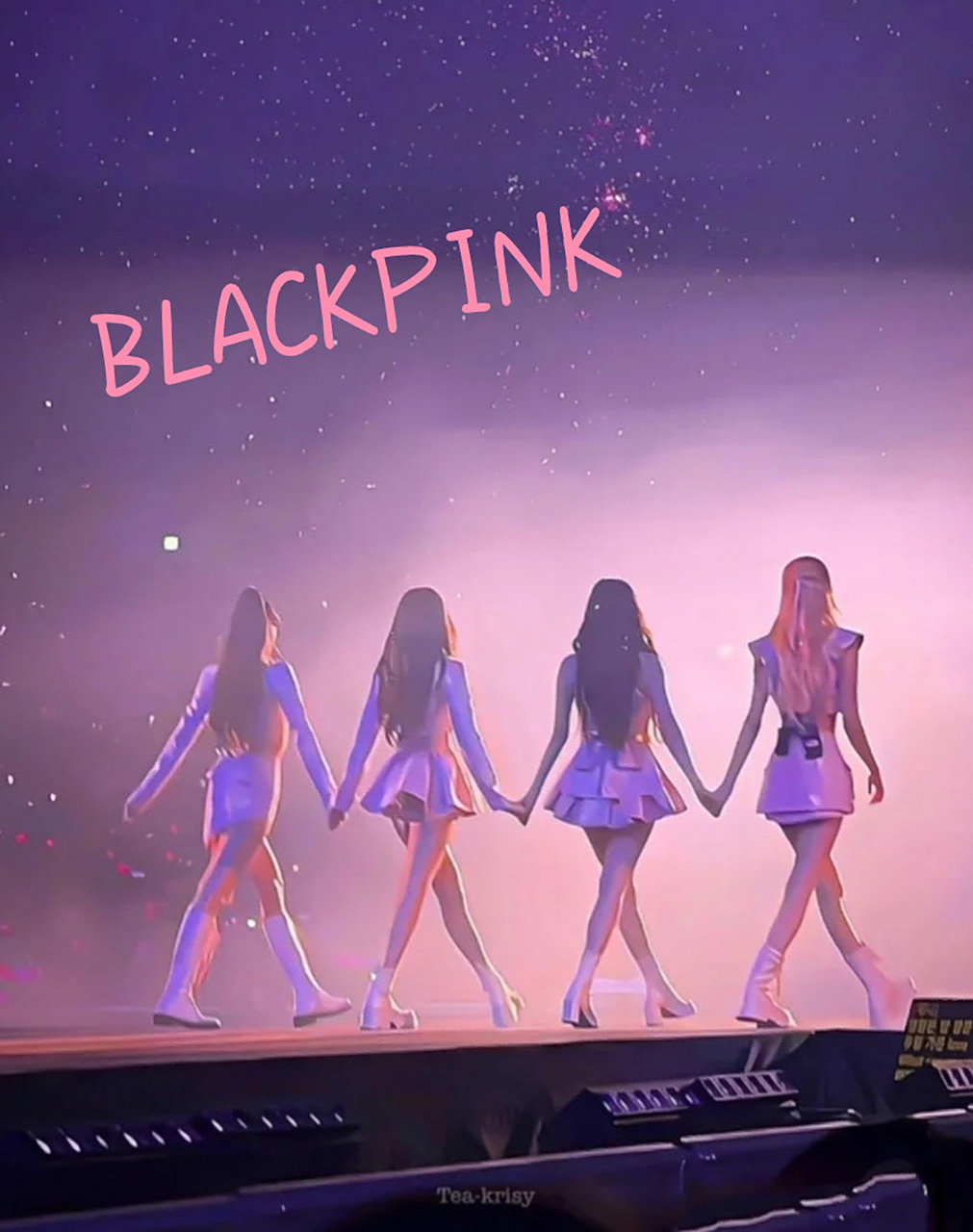 blackpink 超美背影图 四闺女都好美060606