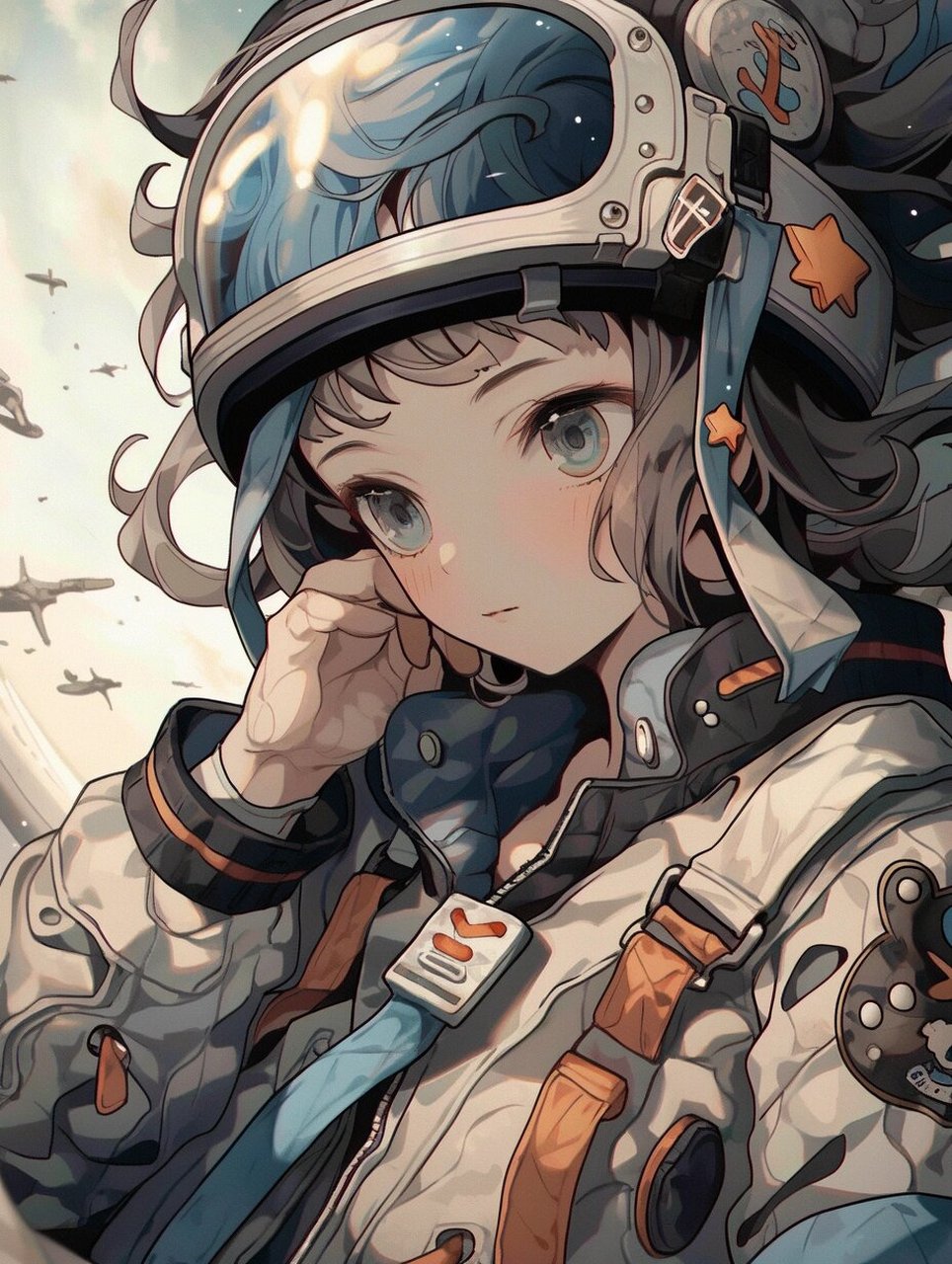 宇航员女孩|动漫女