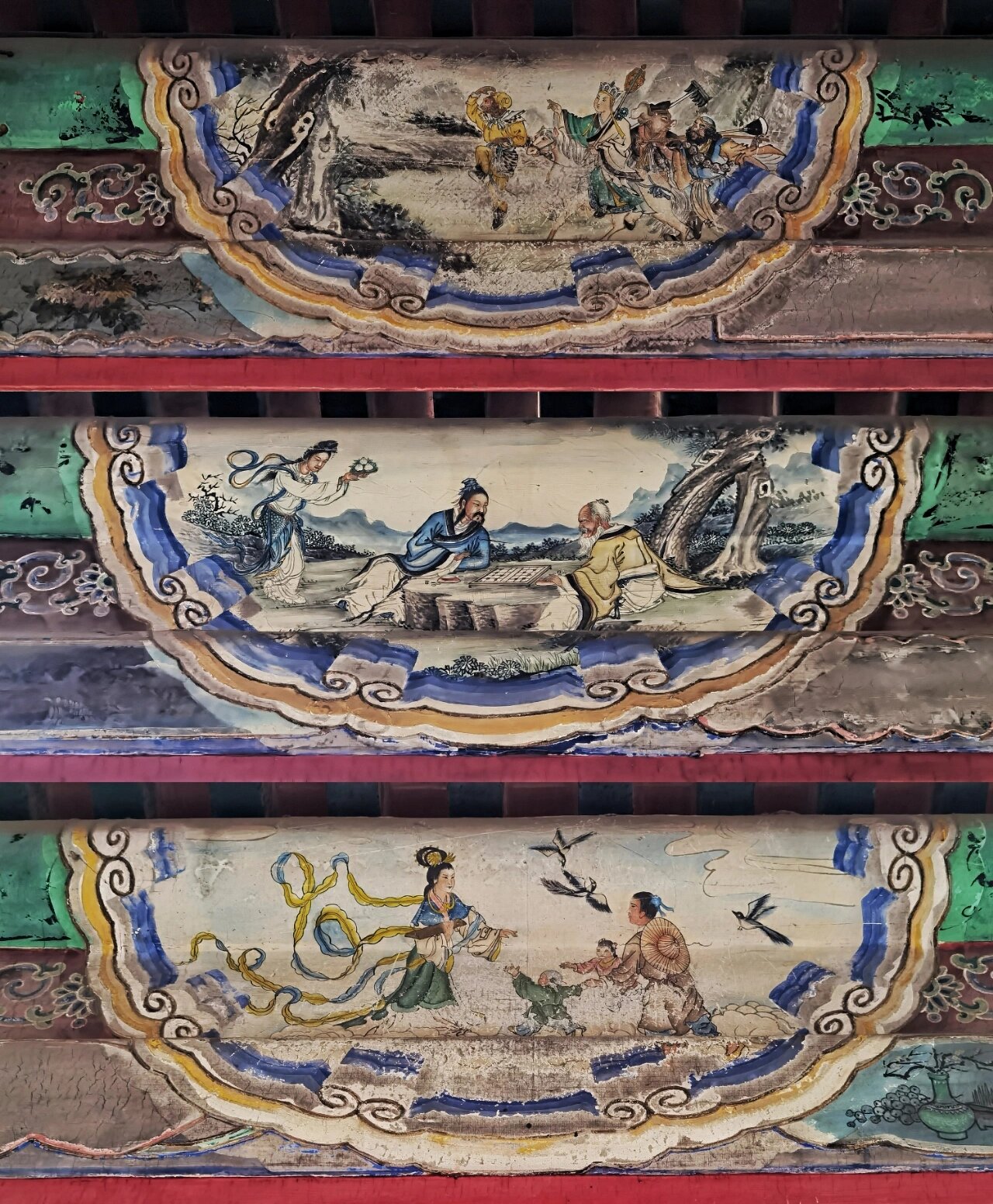 颐和园长廊人物彩画