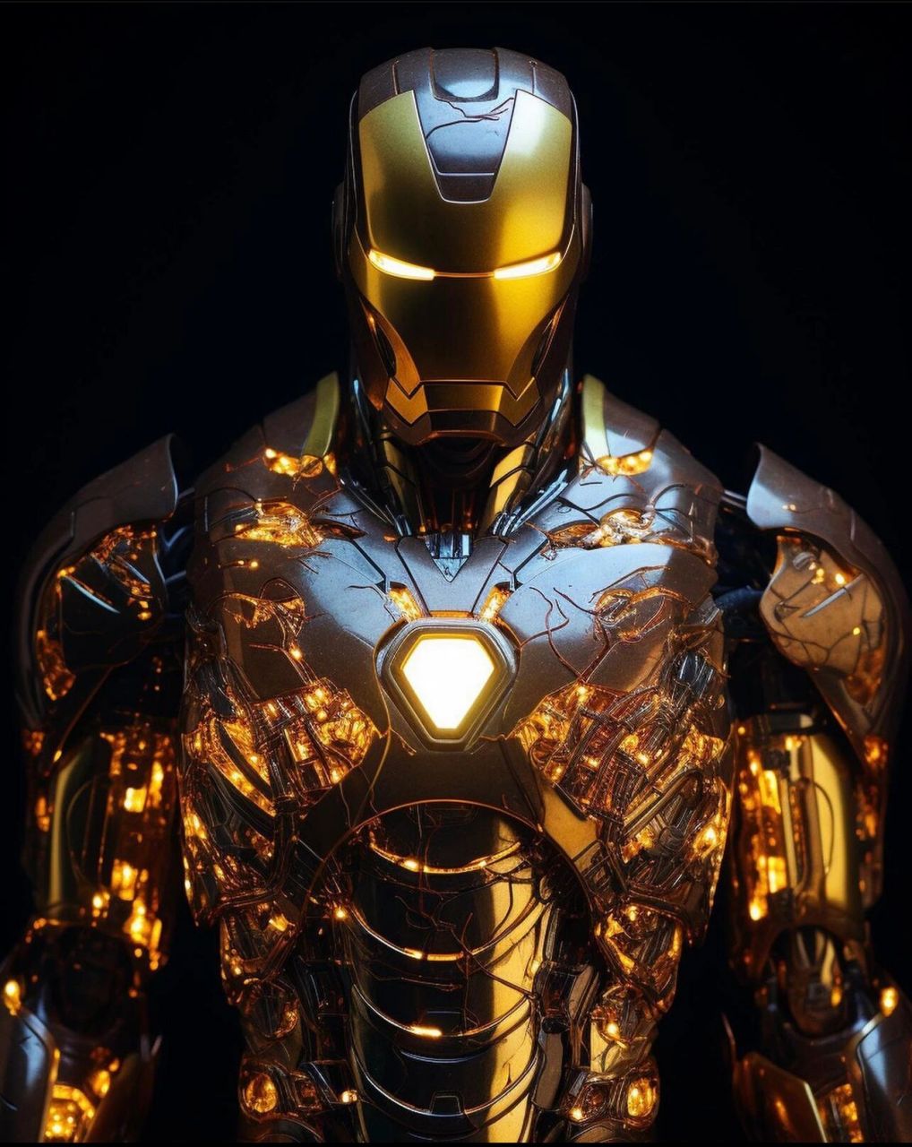 【4k超清壁纸】钢铁侠———金色铁人
